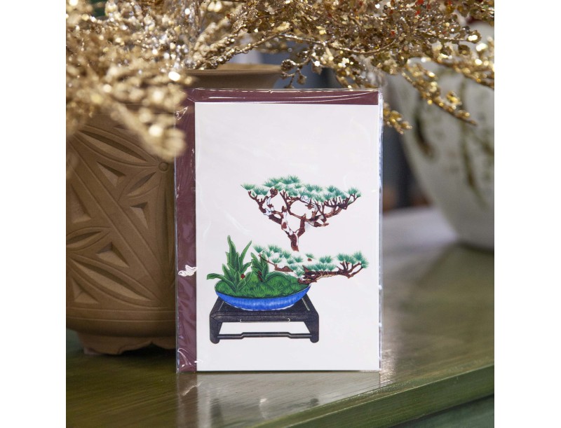 Greating card Ikebana 2