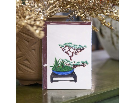 Greating card Ikebana 2