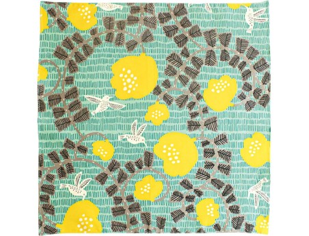 Furoshiki 45 cm Blauer Kolibri