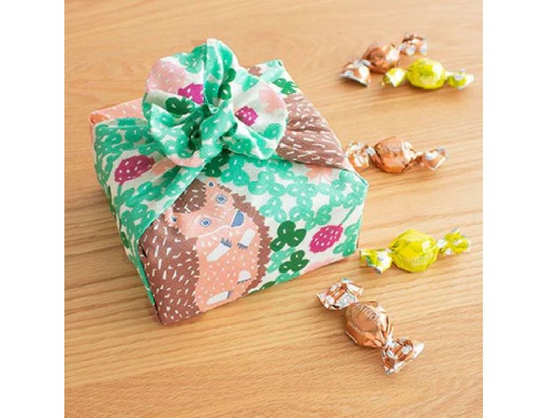 Furoshiki 50 cm - Kata kata - Riccio Verde