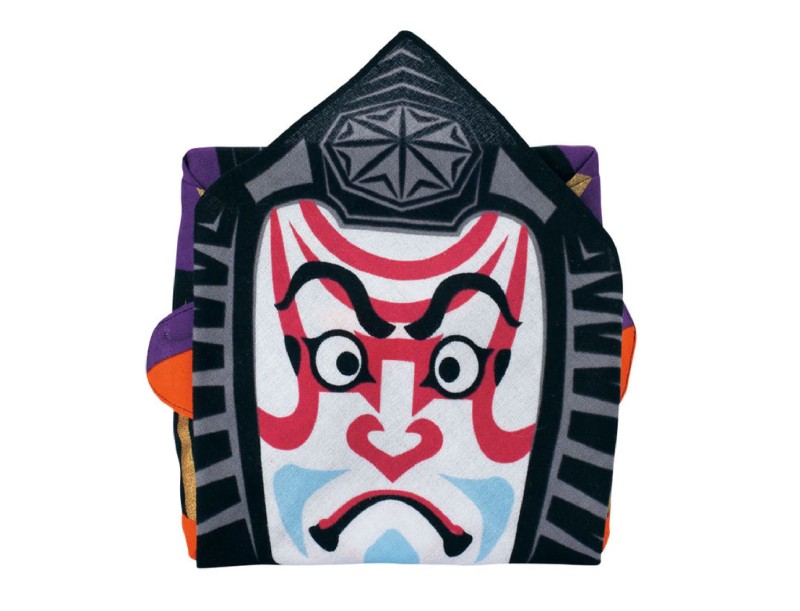 Furoshiki 48 cm - Fuku Cochae - Kabuki Nero