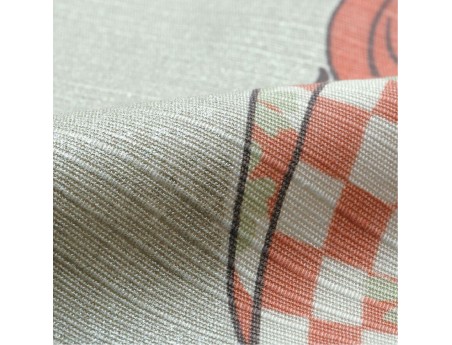 Furoshiki 48 cm - Ukiyo-e - Una donna che gioca