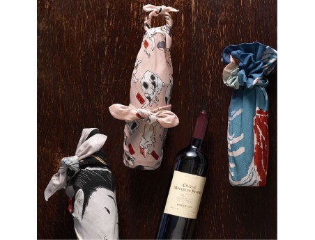 Furoshiki 70 cm - Ukiyo-e - South Wind, Clear Sky