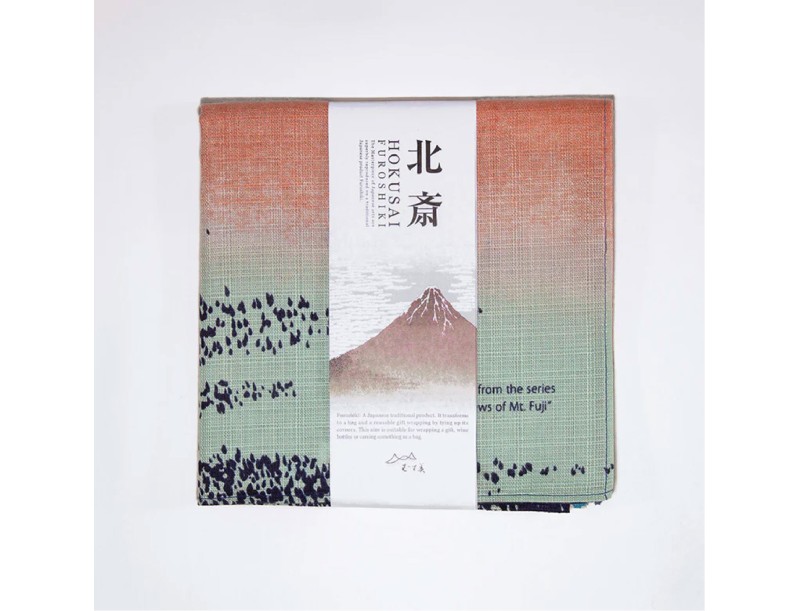 Furoshiki 70 cm - Ukiyo-e - Viento del sur, cielo despejado