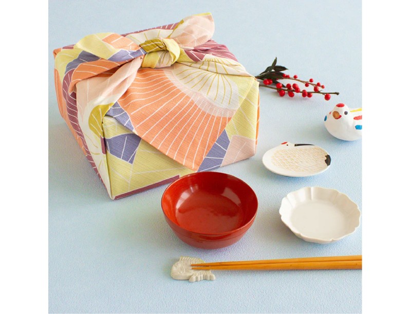 Furoshiki 70 cm - Hime Musubi Adeline Klam - Waaiers