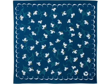 Furoshiki 90 cm -Yumeji Takehisa - Giglio