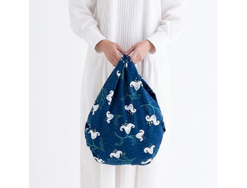 Furoshiki 90 cm -Yumeji Takehisa - Lilie