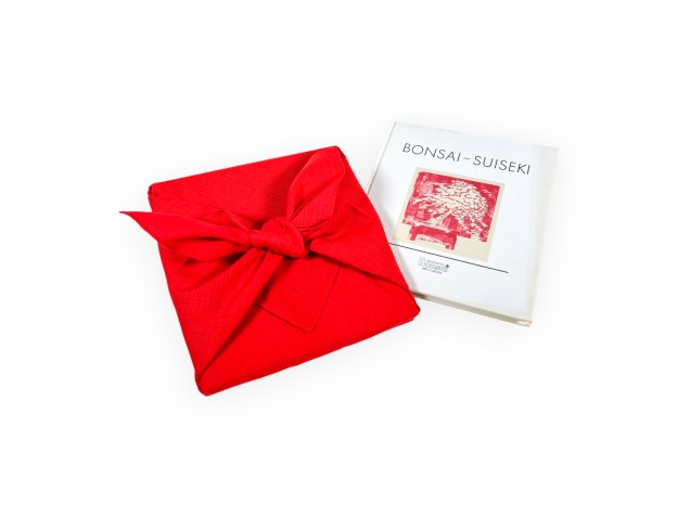 Set Livre Bonsai Suiseki suggestions & Furoshiki 68 cm 2