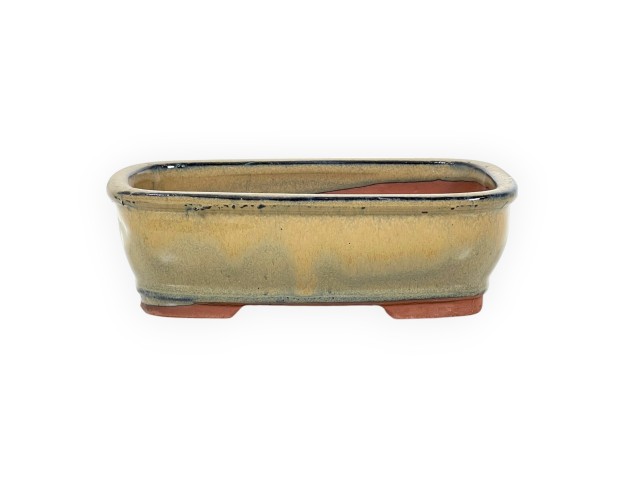 Pot 18,5 cm rechthoekige Olijfgroene