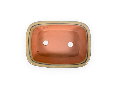 Pot 18,5 cm rectangulaire vert