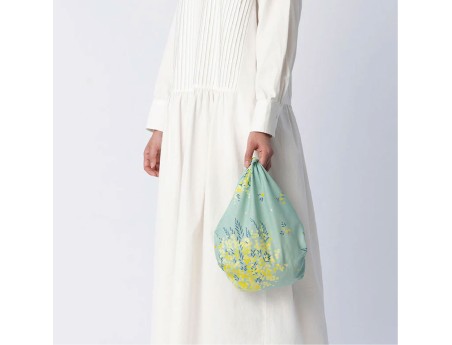 Set Furoshiki Mimosa & Asas marrones