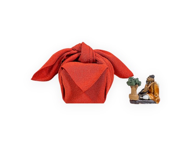 Set Bonsaist Statuette & Furoshiki 45 cm
