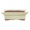 Pot 17,5 cm rechthoekige Beige