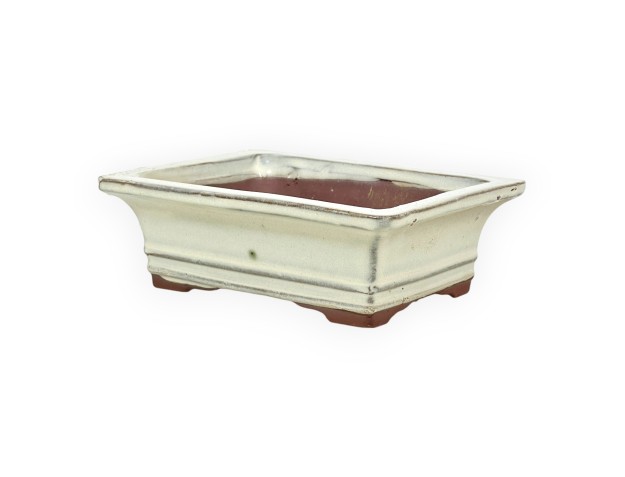 Topf 17,5 cm Rechteckige beige 2