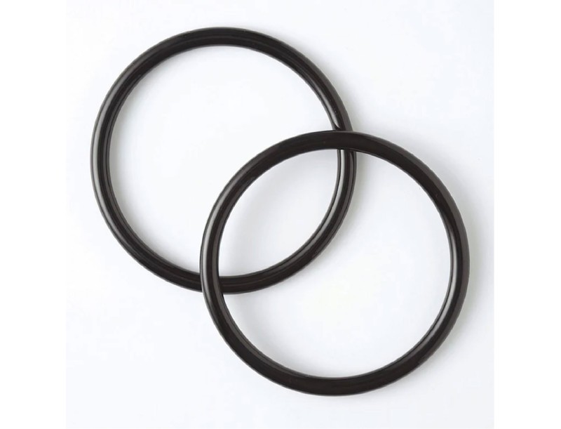 Set Furoshiki pioenrozen & zwarte handgrepen