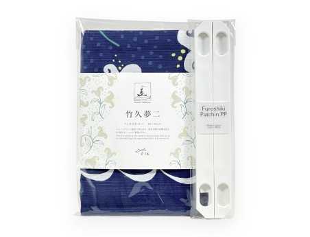 Set Furoshiki Lelie & wit handgrepen