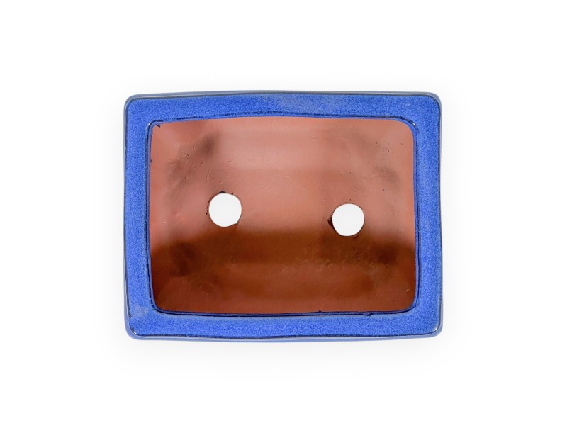 Topf 15 cm Rechteckige blaue