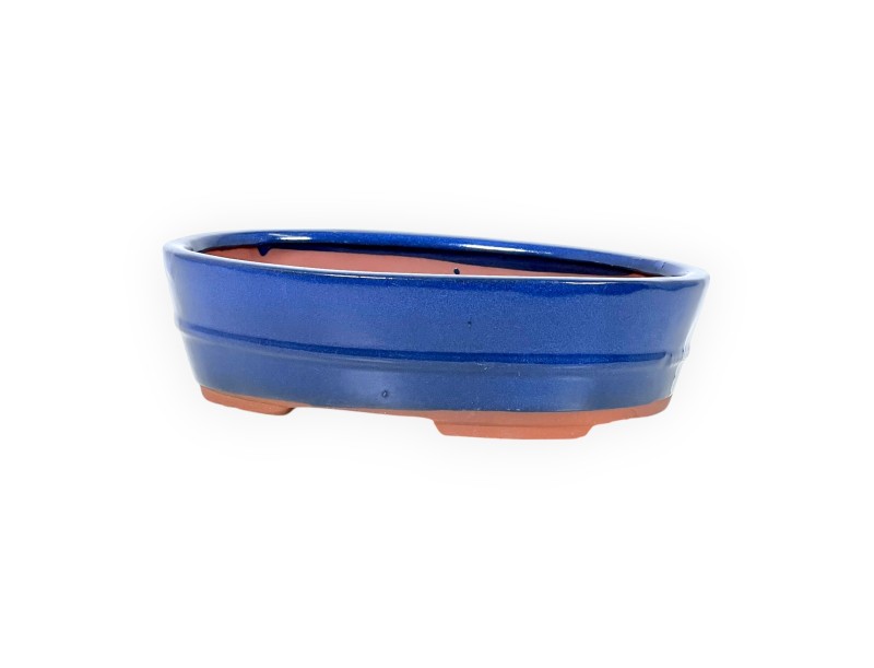 Pot 26,5 cm ovaal Blauwe