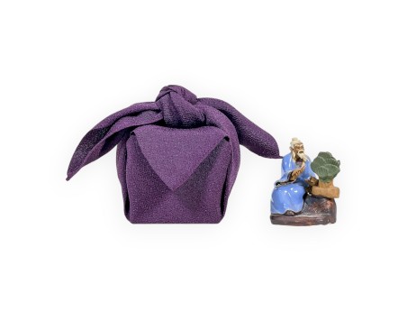 Set Bonsaist Statuette & Furoshiki 45 cm