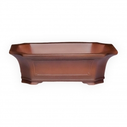 Pot 60 cm rectangular grès