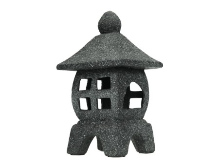 Lanterne gris bombée