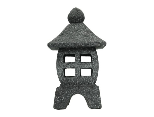 Lanterne gris bombée