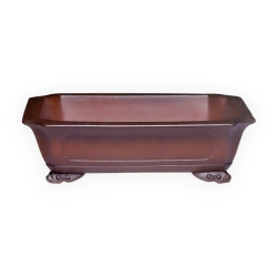 Maceta 41 cm rectangular grès