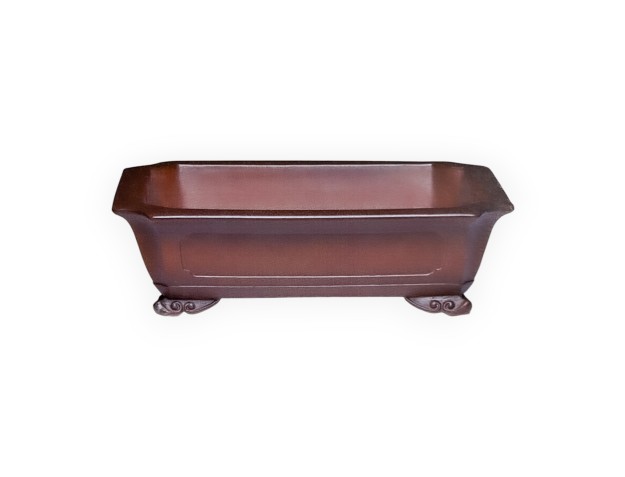 Pot 41 cm rectangular grès