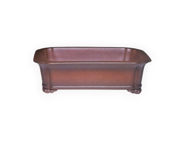 Pot 57 cm rectangular grès