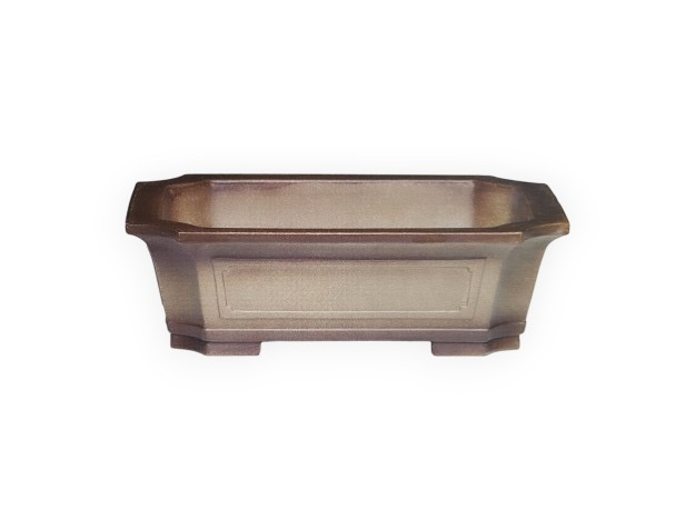 Pot 62,5 cm rechthoekig grès