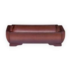 Pot 27 cm rectangular grès
