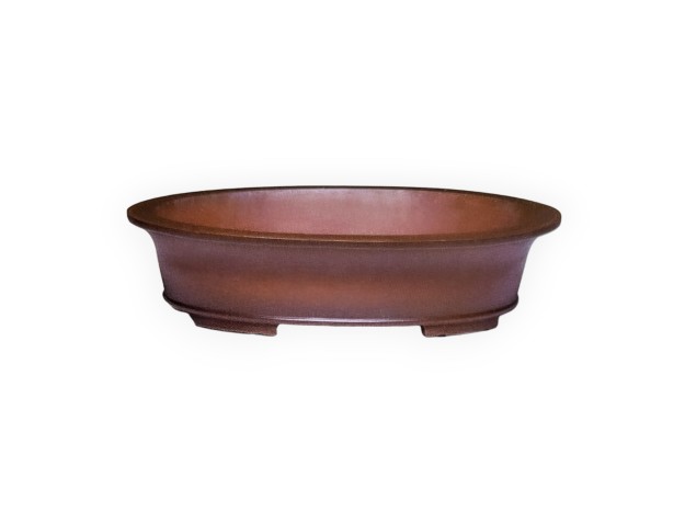 Maceta 60,5 cm oval grès