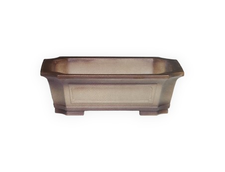 Maceta 33 cm rectangular grès