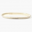 Trays 21 cm oval beige