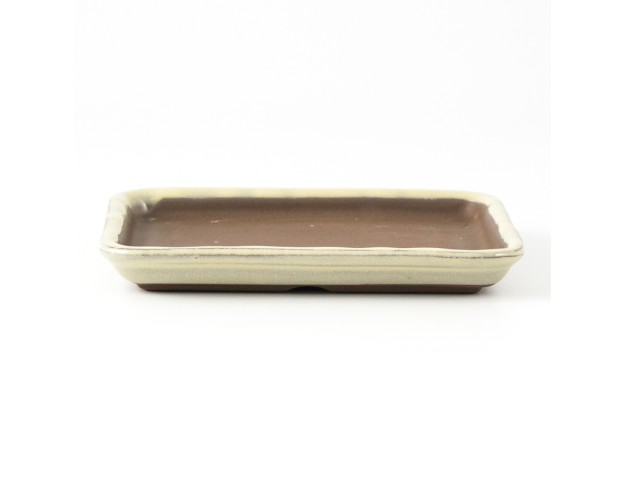 Untersetzer 13,8 cm rechteckig beige