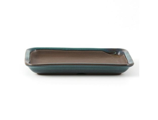 Plato 15,8 cm rectangular verde