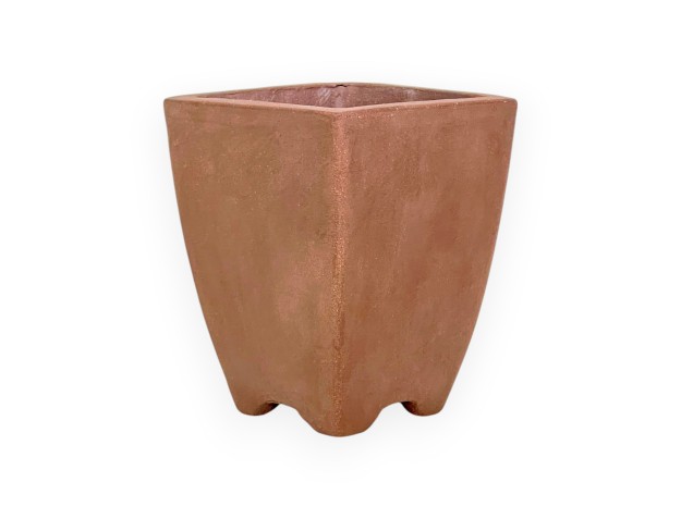 Vaas 11,5 cm vierkant grès 2