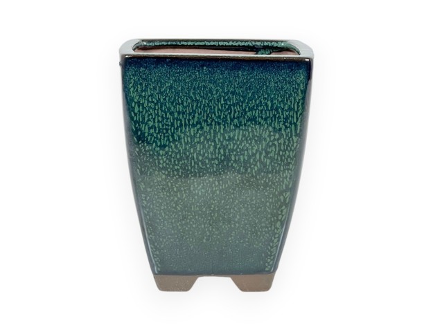 Maceta 11,5 cm cuadrada verde