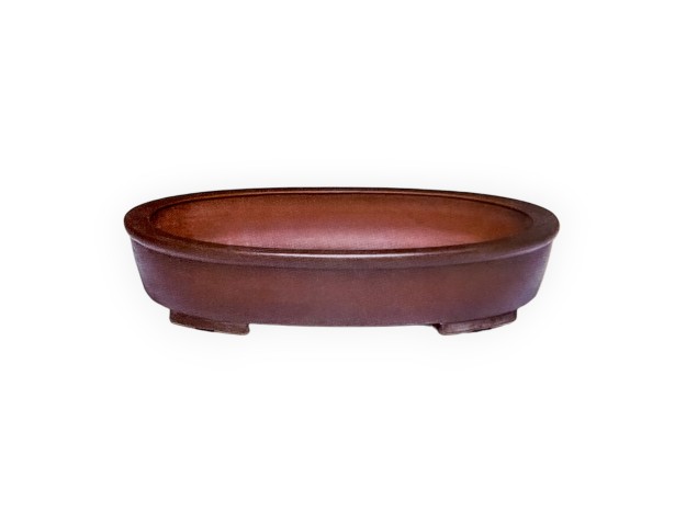 Pot 41 cm ovale grès