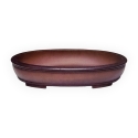 Maceta 56 cm oval grès