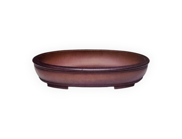 Maceta 56 cm oval grès