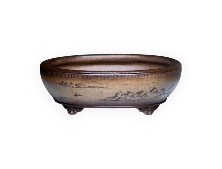 Topf 47,5 cm oval grès