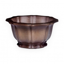 Pot 30,5 cm octogonal grès