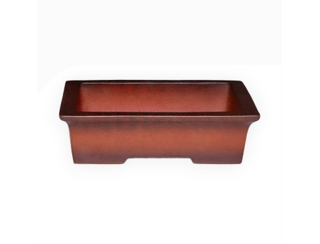 Maceta 21,5 cm rectangular grès