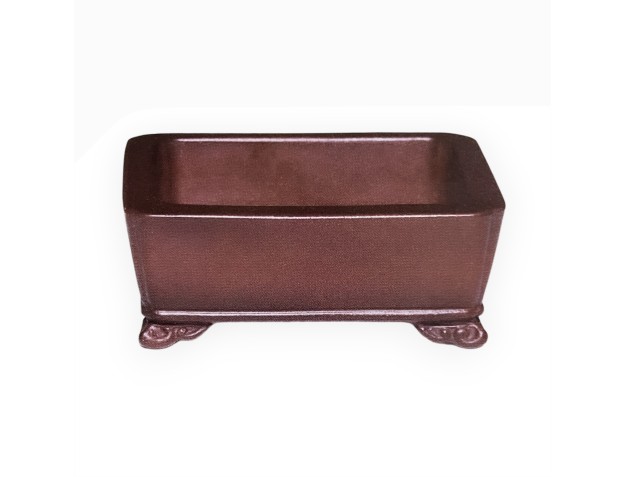 Pot 12,5 cm rectangular grès