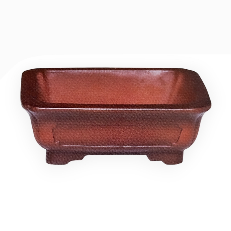 Vaso 17 cm rettangolare grès