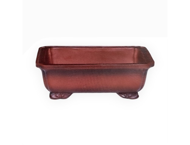 Pot 17 cm rectangular grès