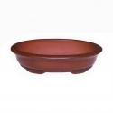 Maceta 19 cm oval grès
