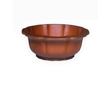 Maceta 17 cm octogonal grès