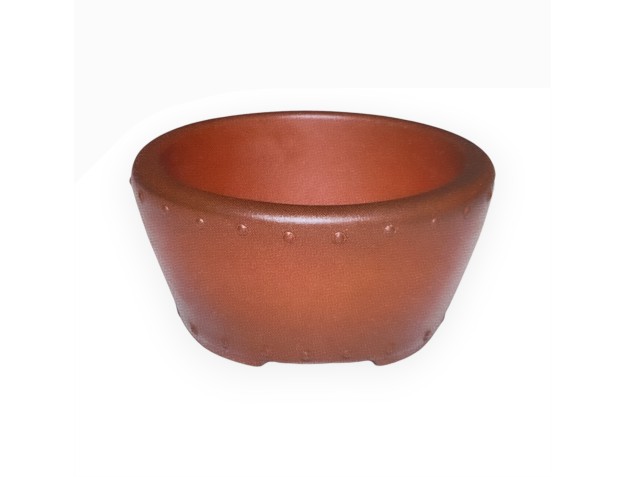 Vaso 10,5 cm tondo grès